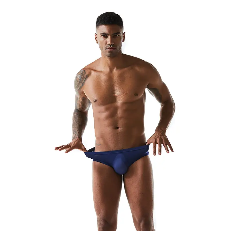 One-piece Seamless Low Waist Quick-drying Breathable Men's Underwear