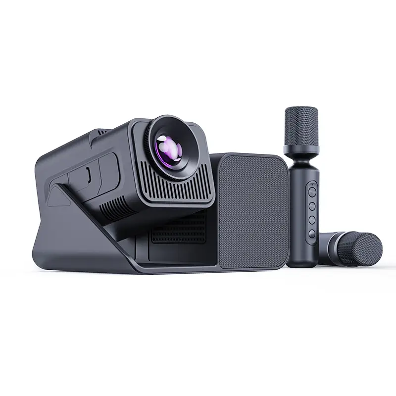 Three-in-one Karaoke Singing Projector With Microphone