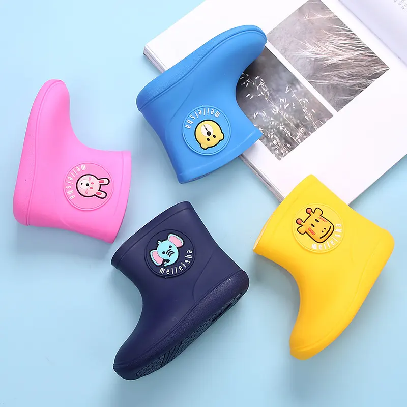 Non-slip Stylish Rubber Shoes Men's and Women's Children