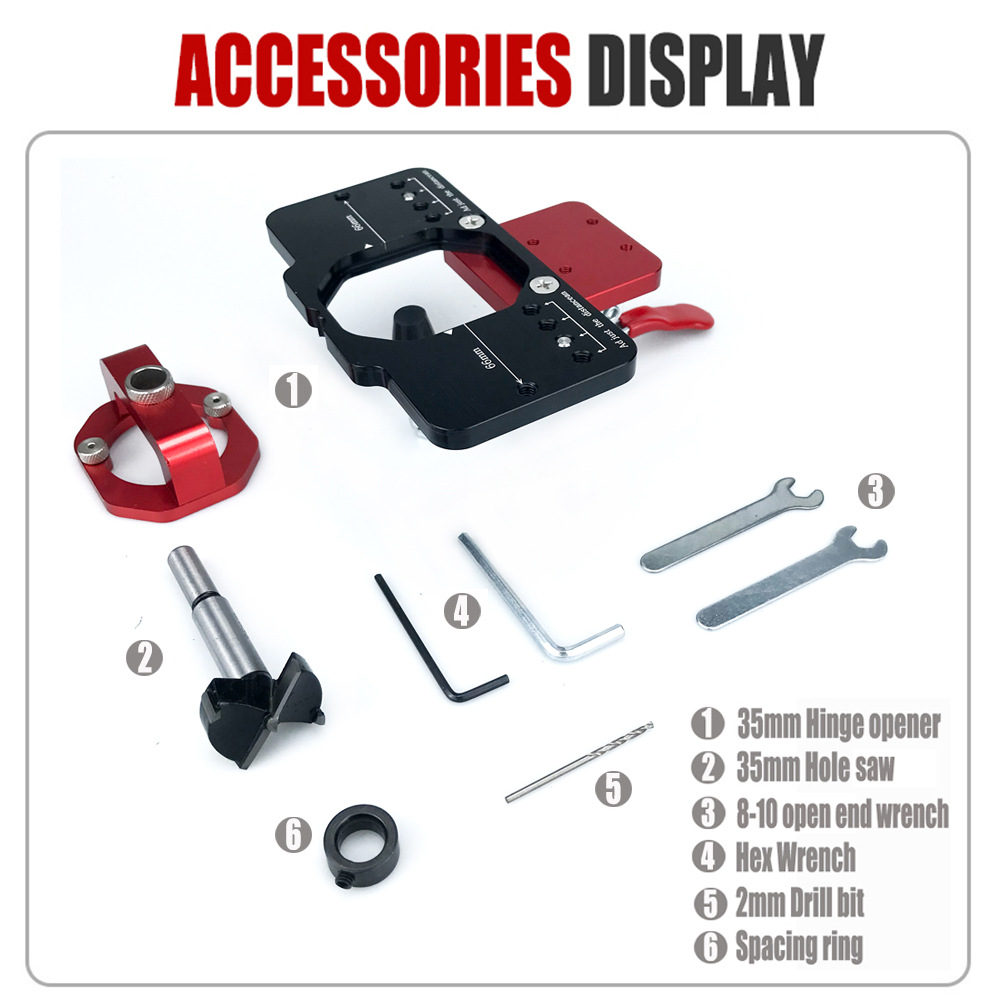 35MM Hinge Fixture