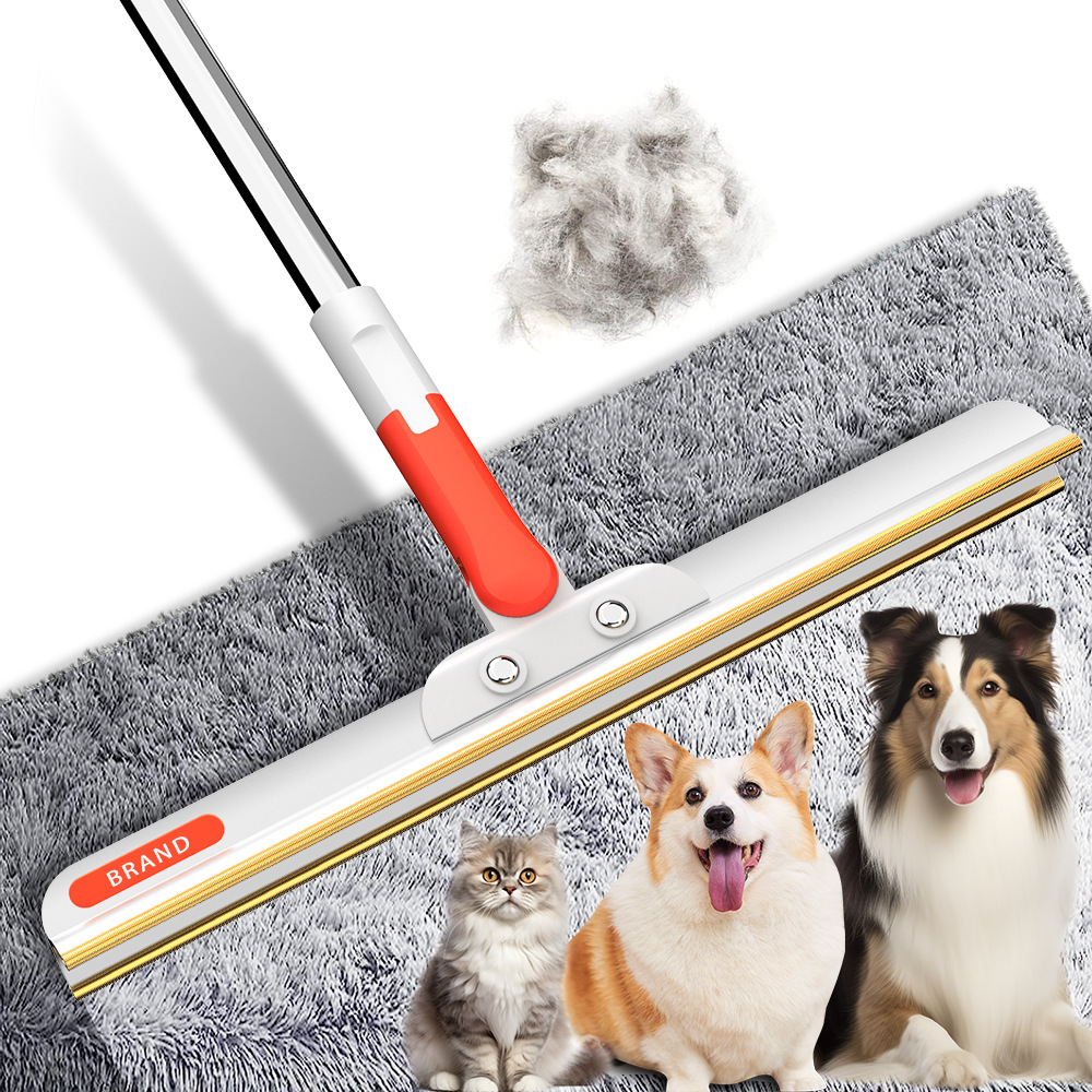 Long-handled Pet Grooming Brush For Removing Fur And Cat Hair — image 1