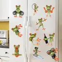 Creative Toilet Seat Refridgerator Magnets Cartoon Wall Stickers view 12