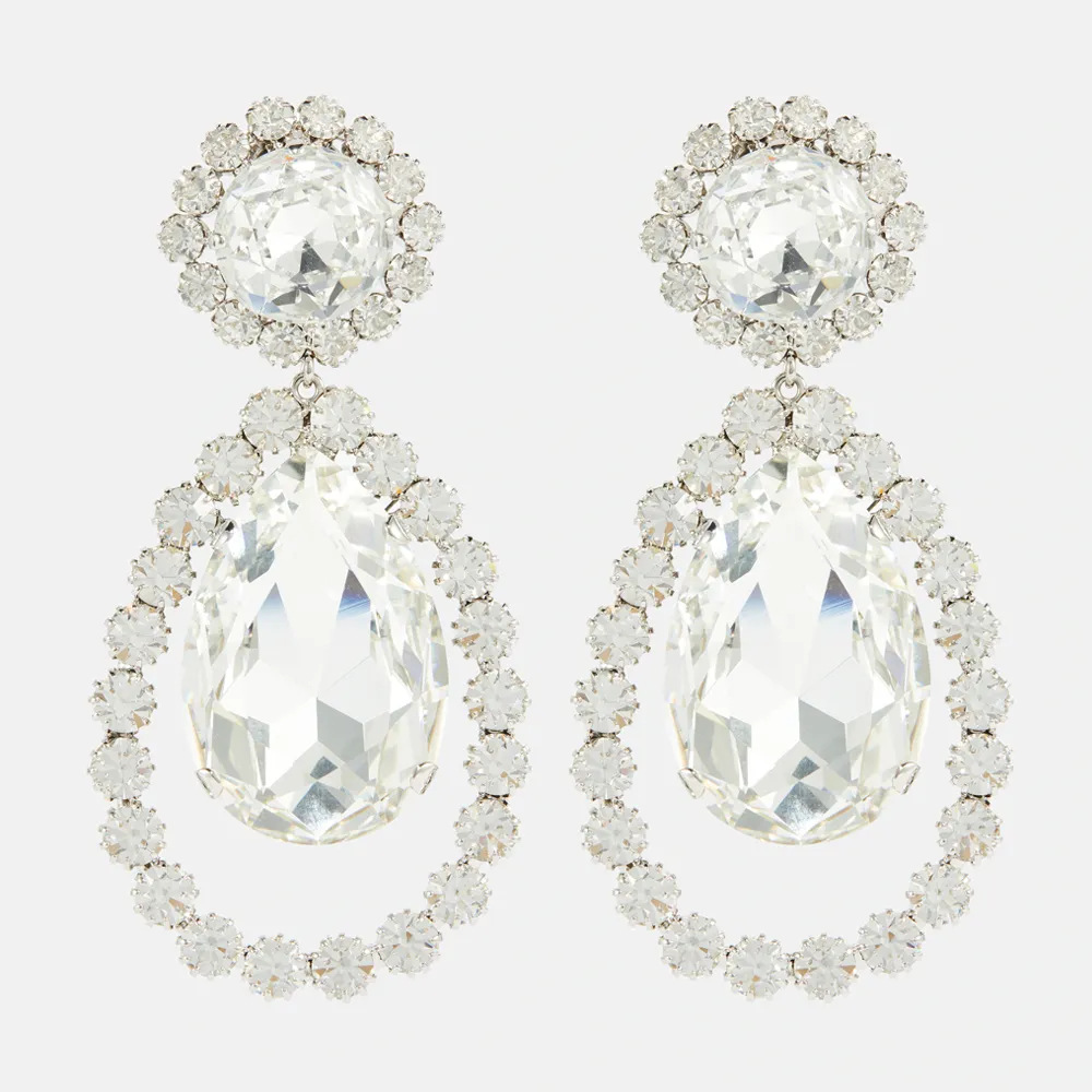 Women's Fashion Water Drop Pendant Earrings
