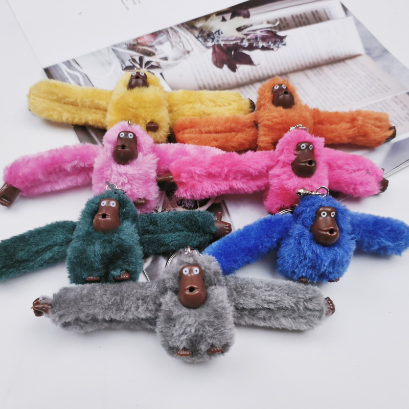 Jucărie de pluș Proboscis Monkey Pendant Doll Keychain