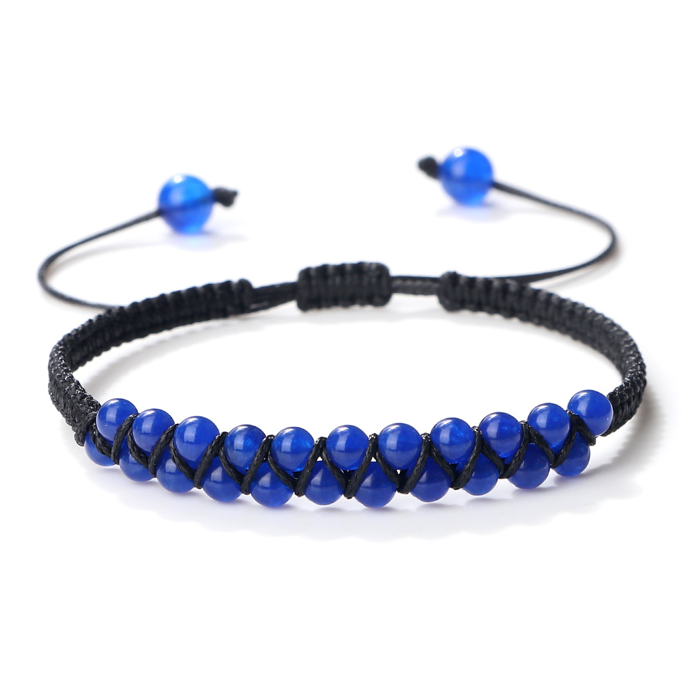 Bohemian Style Fashion Accessories Friendship Rope Bracelet Double Row Beads