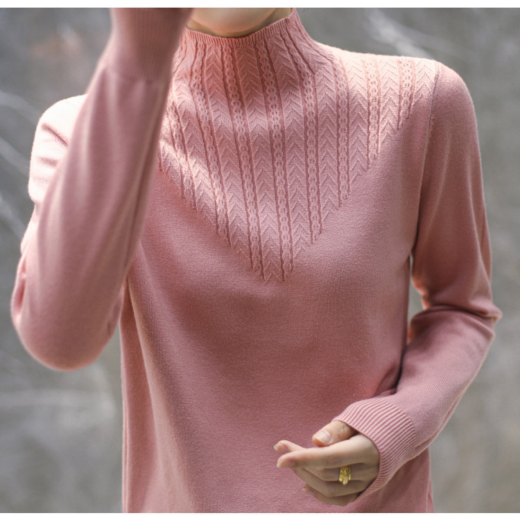 Title 9, Lace Mock Neck Sweater Women