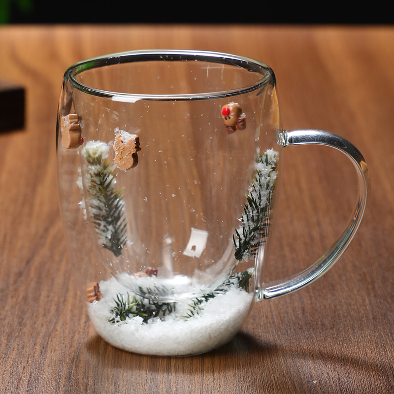 Title 1, Christmas High Borosilicate Heat-resistant Doub...