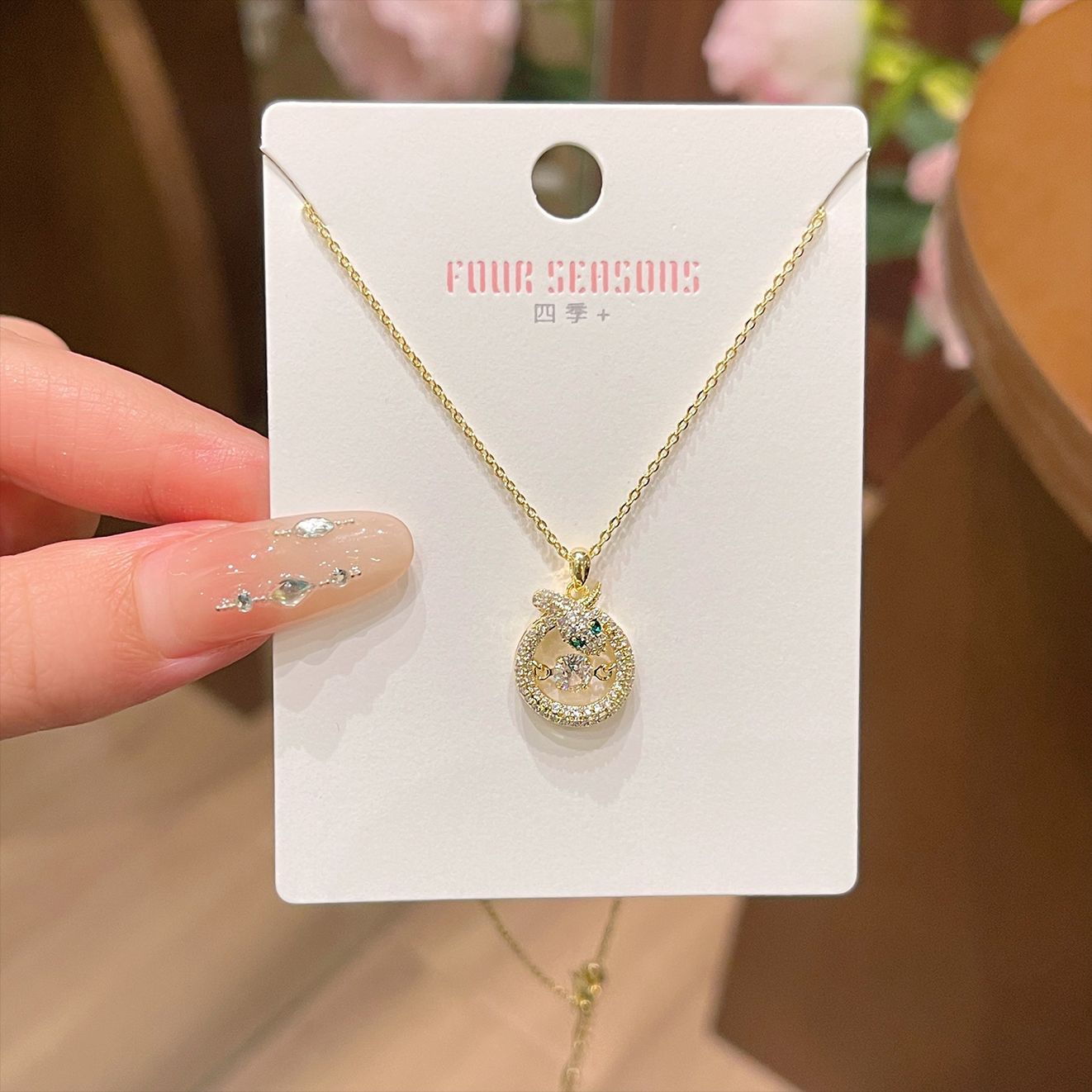 High Sense Universal Original Snake Series Necklace Clavicle Chain