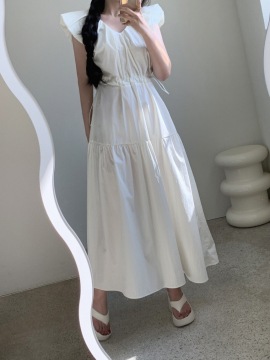 Versatile Fashionable Pleated Dress For Women