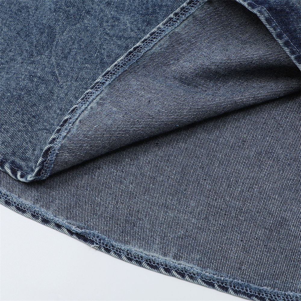 American Fashion Brand Long Sleeve Pullover Denim Jacket