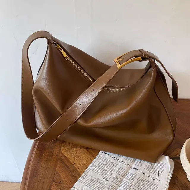 Women's Large capacity Crossbody Bag Daily Bagig Bag Brown - Shop at LoveMi