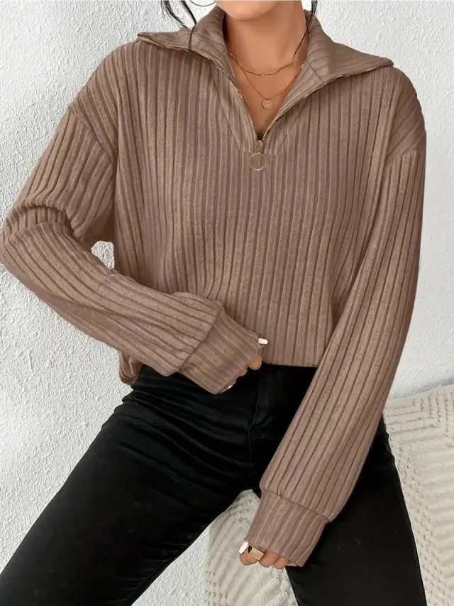 Leisure Sports Women's Long sleeved Bathroom Camel - Shop at LoveMi