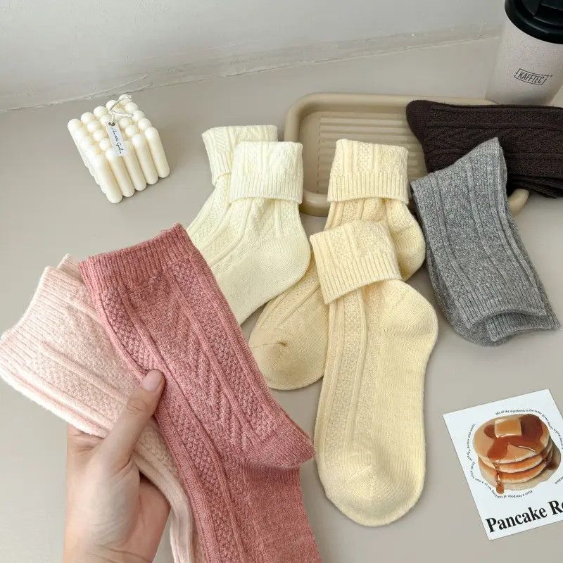 Womens Thick Insulated Mid-calf Stockings