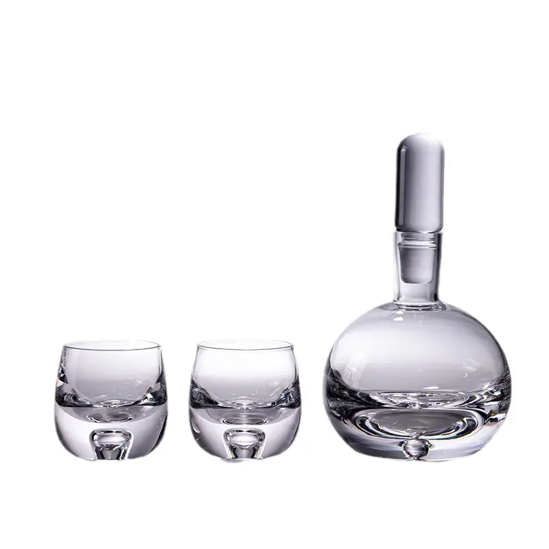 Annwa High-end Art Glass Wine Cup Wine Glass Suit