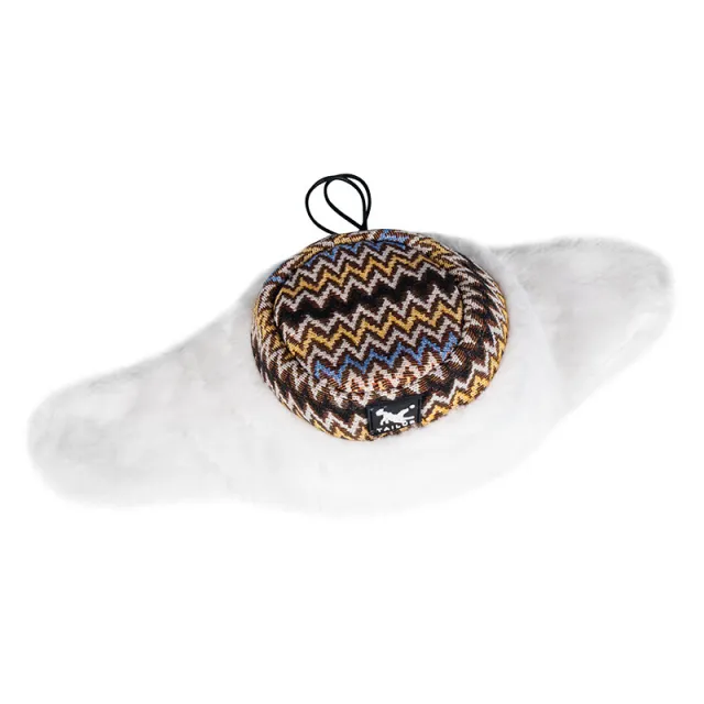 Pet Cold proof Fleece Hat Jacquard Blue - Shop at LoveMi