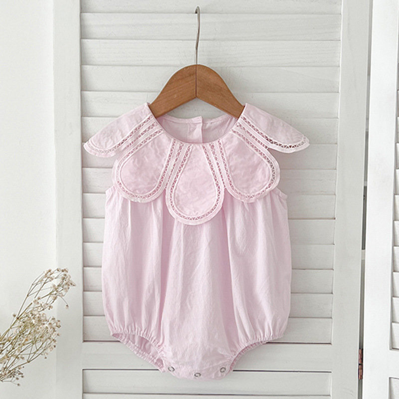 B060 Pink Romper