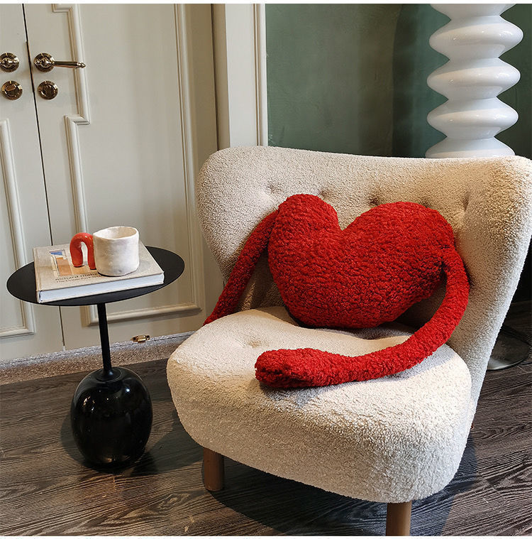 Title 3, Love Heart Couch Pillow Back Cushion Plush Toy