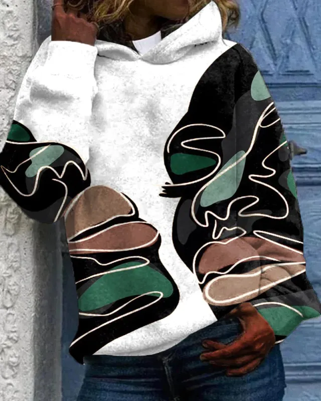 No Pocket Hooded Autumn Winter Sweater C326G Xxxl - Shop at LoveMi