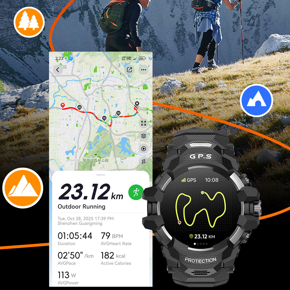 Outdoor Sport Smart Watch Bluetooth Calling 3