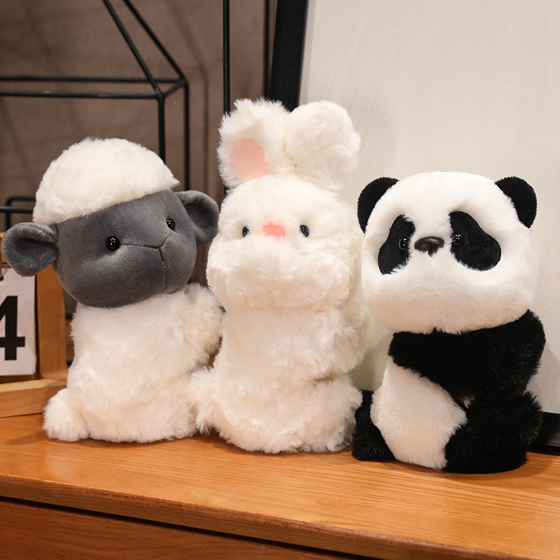 Sitting Style Bracelet Zoo Plush Doll