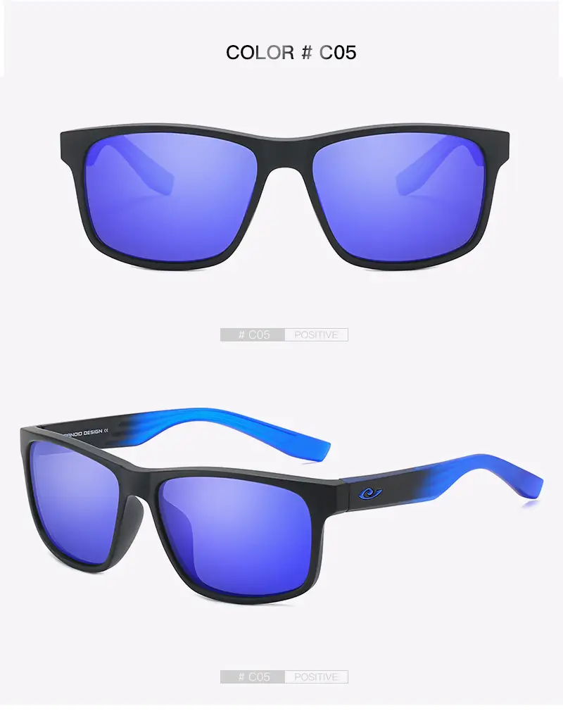 Sports Cycling Polarized Sunglasses, Large-frame Outdoor Shades