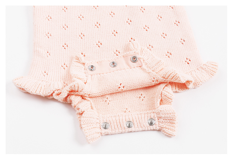 Baby Knitted Vest Wool Jumpsuit Spring And Autumn