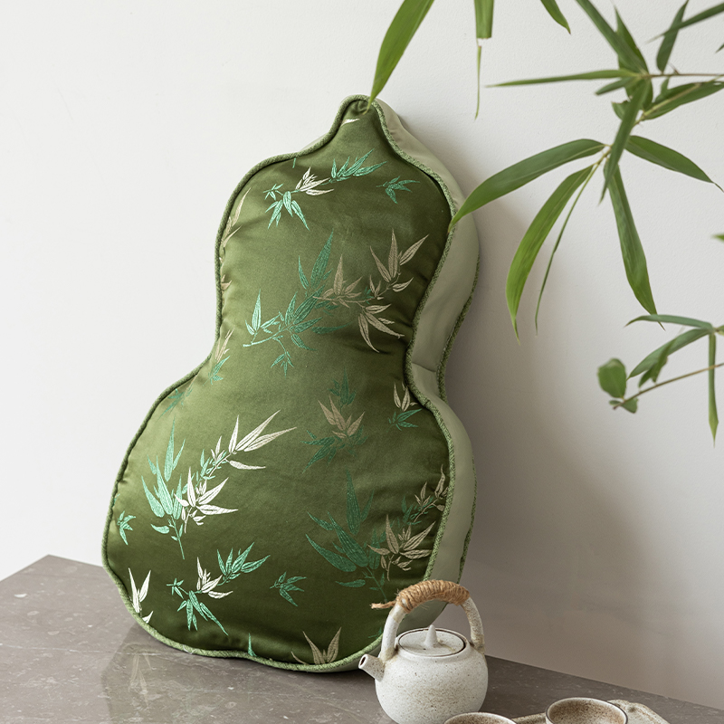 Bamboo Leaf Gourd Pillow