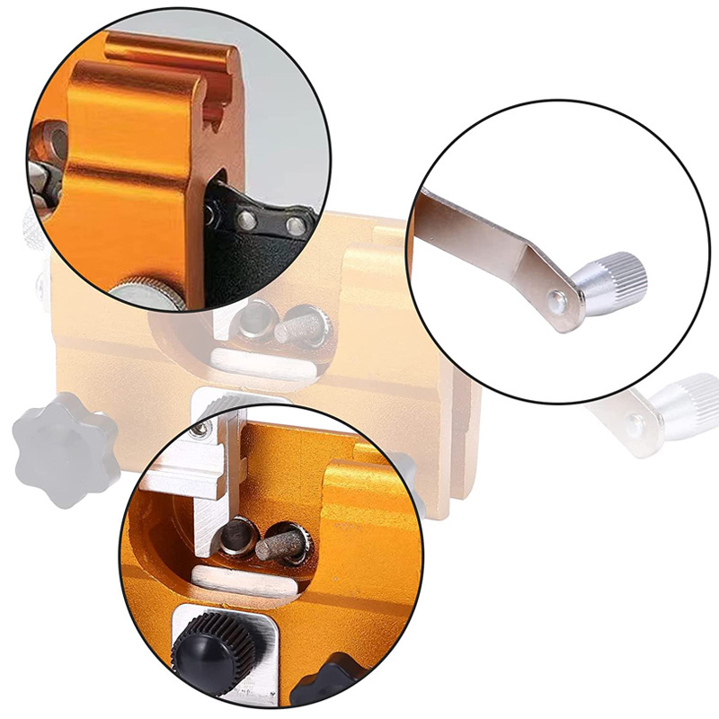Hand-operated Chain Sharpener Household Hand-held Chain For Chain Saw Clip — foto 5