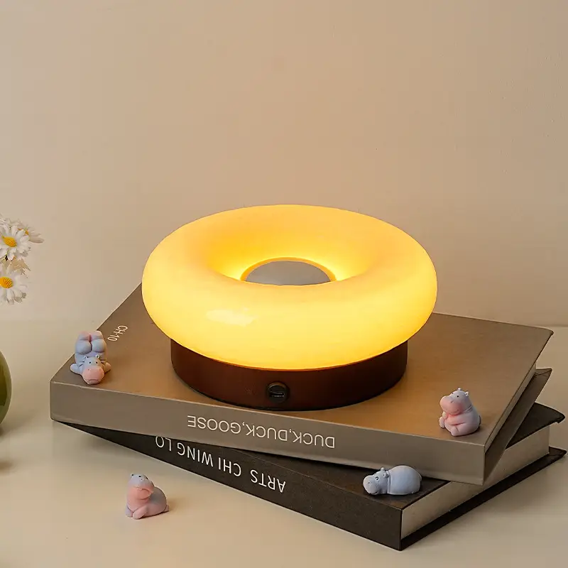 Internet Celebrity Ins Donut Touch Table Lamp