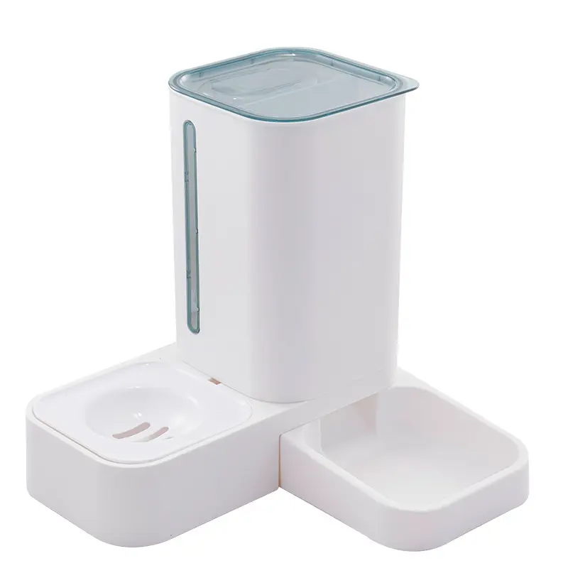 Pet Automatic Water Storage Double Plastic Bowl