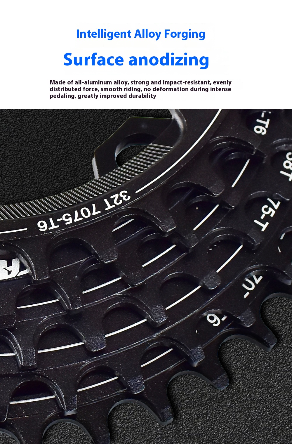Mountain Bike Single Plate GXP Crank Aluminum Alloy Hollow Integrated Tooth Plate With Central Shaft