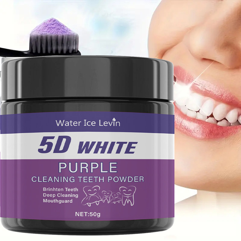 Purple Tooth Powder Breath Toothpaste