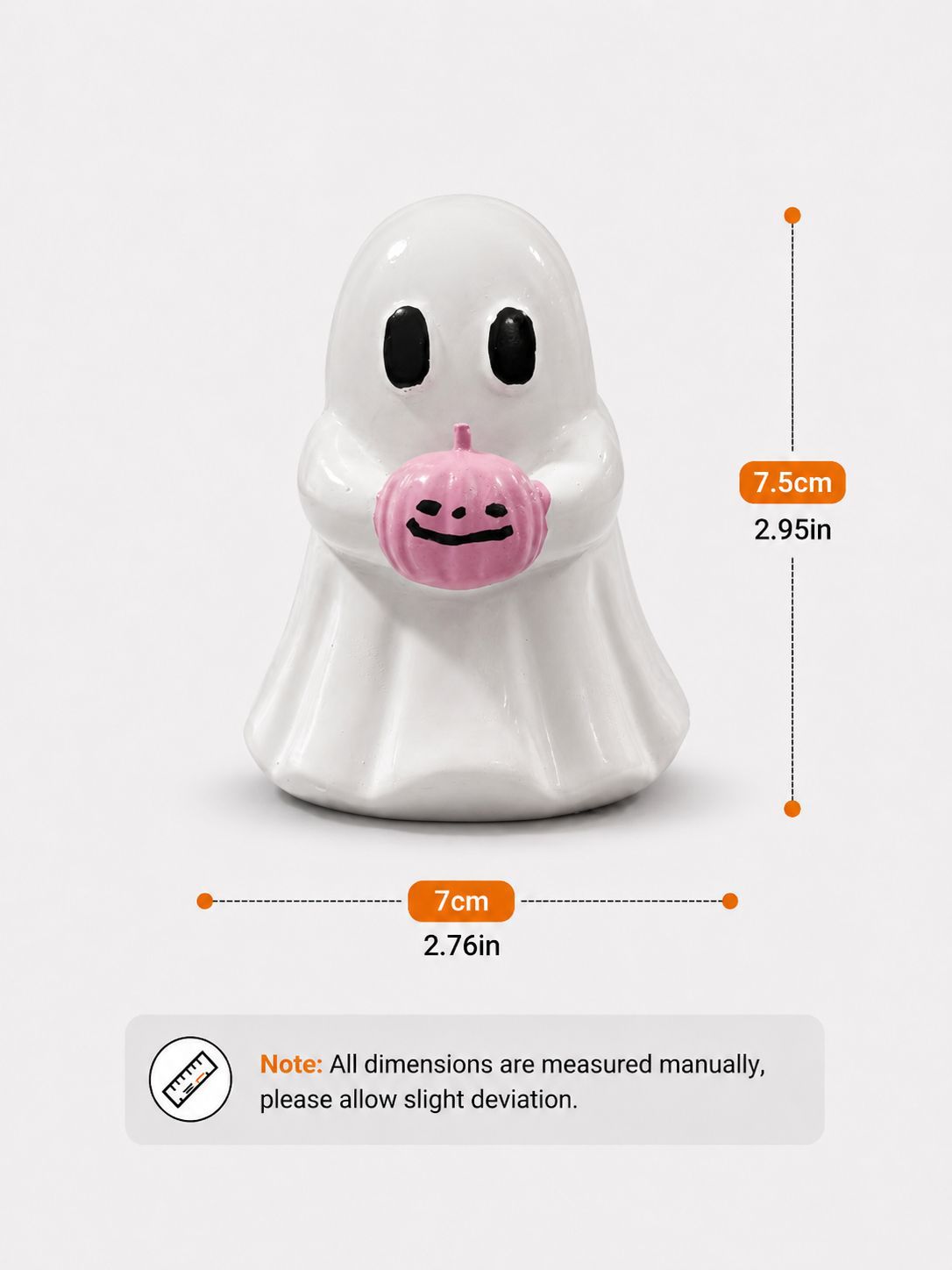 New Arrival Halloween Ghost Pumpkin Resin Home Desk Decor everydayshopit media