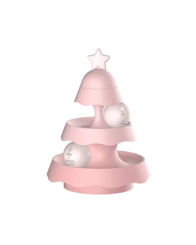 New Christmas Tree Mini Three layer Track Pink - Shop at LoveMi