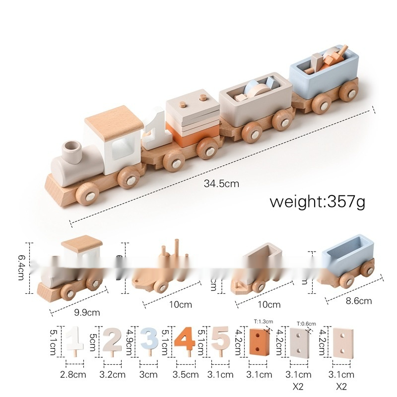 Commemorative Train Building Blocks Children's Educational Toys — foto 5