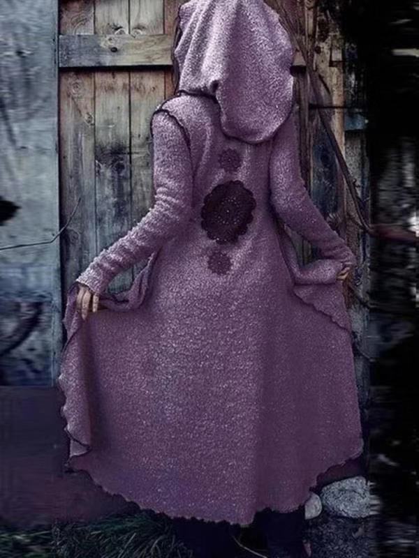 Women's Coat New Lamb Wool Coat Purple - Shop at LoveMi