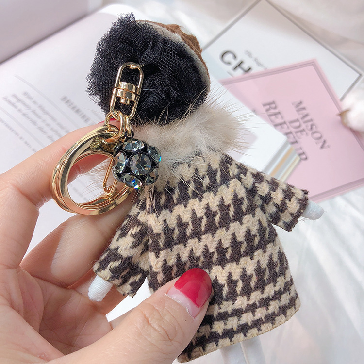 Title 12, Girl Heart Doll Keychain Accessories, an adorab...