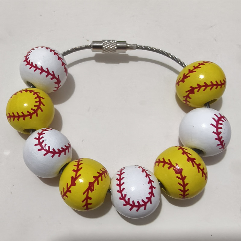 White And Yellow Baseball