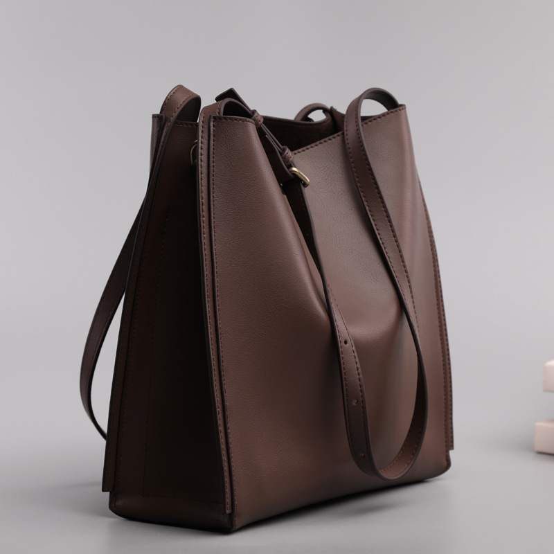 New Genuine Leather Commuter Large Capacity Women's Bag - CJdropshipping