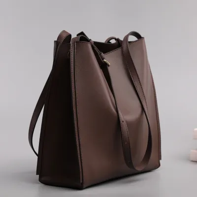 New Genuine Leather Commuter Large Capacity Women's Bag