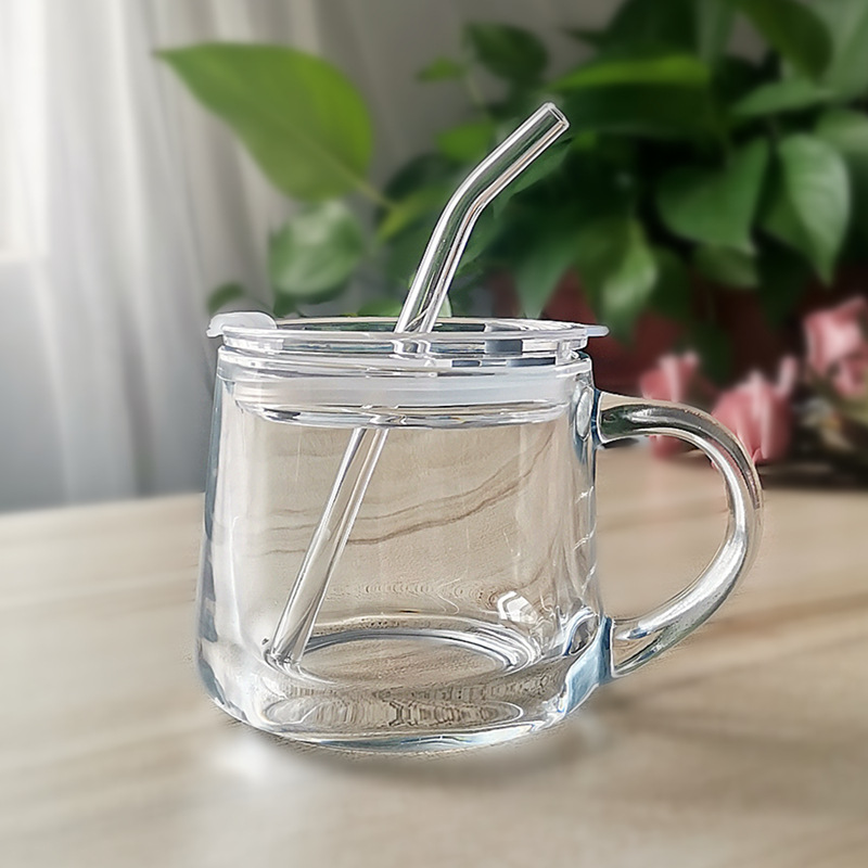 Stylish Minimalist And Uniquely Designed Glass Water Cup