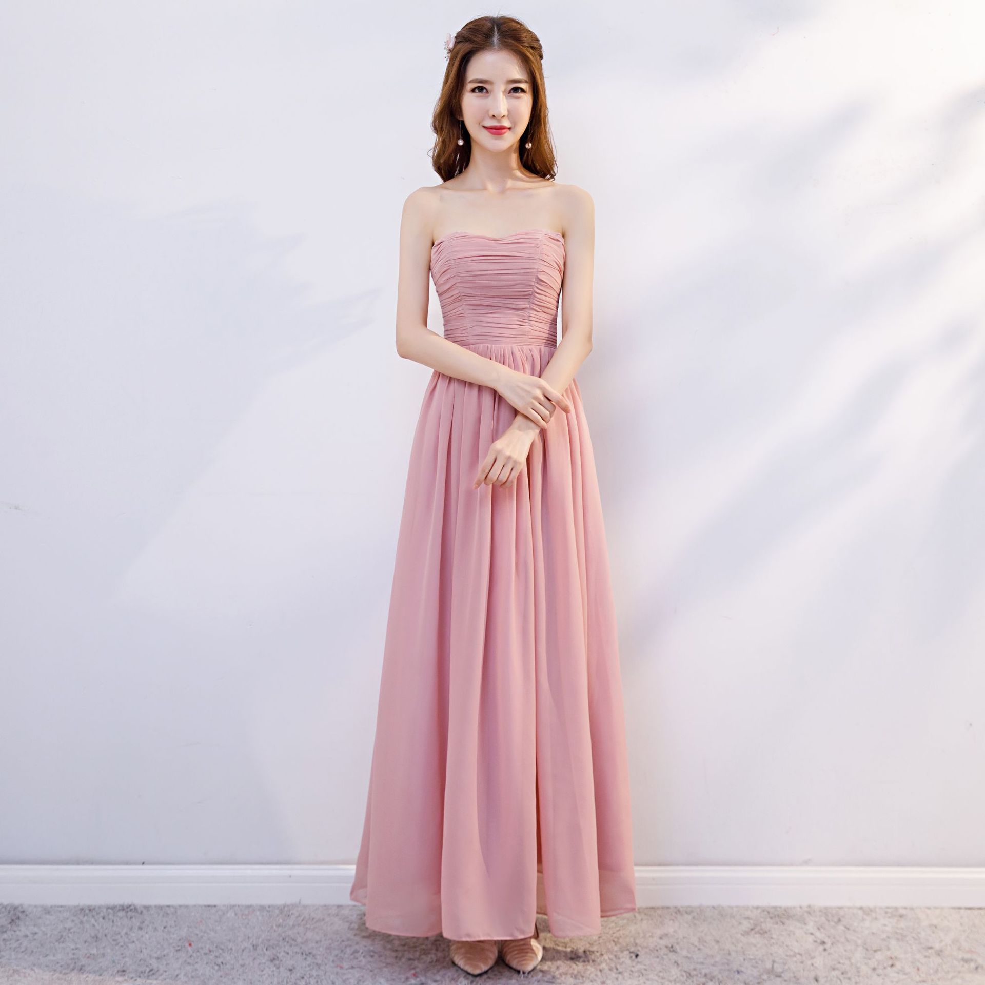 Pink Chiffon F Style