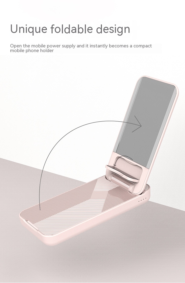 Foldable Wireless Charger 10000 MA Power Bank 8