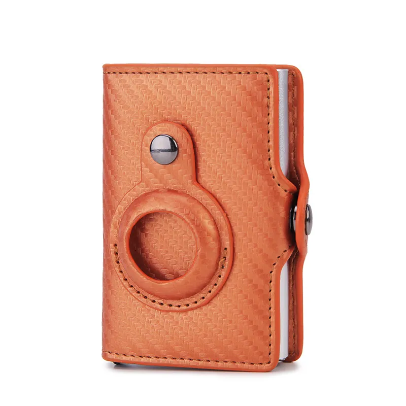 Multifunctional Card Holder Airtag Men's Short Card Holder Wallet Air Tag – image 5