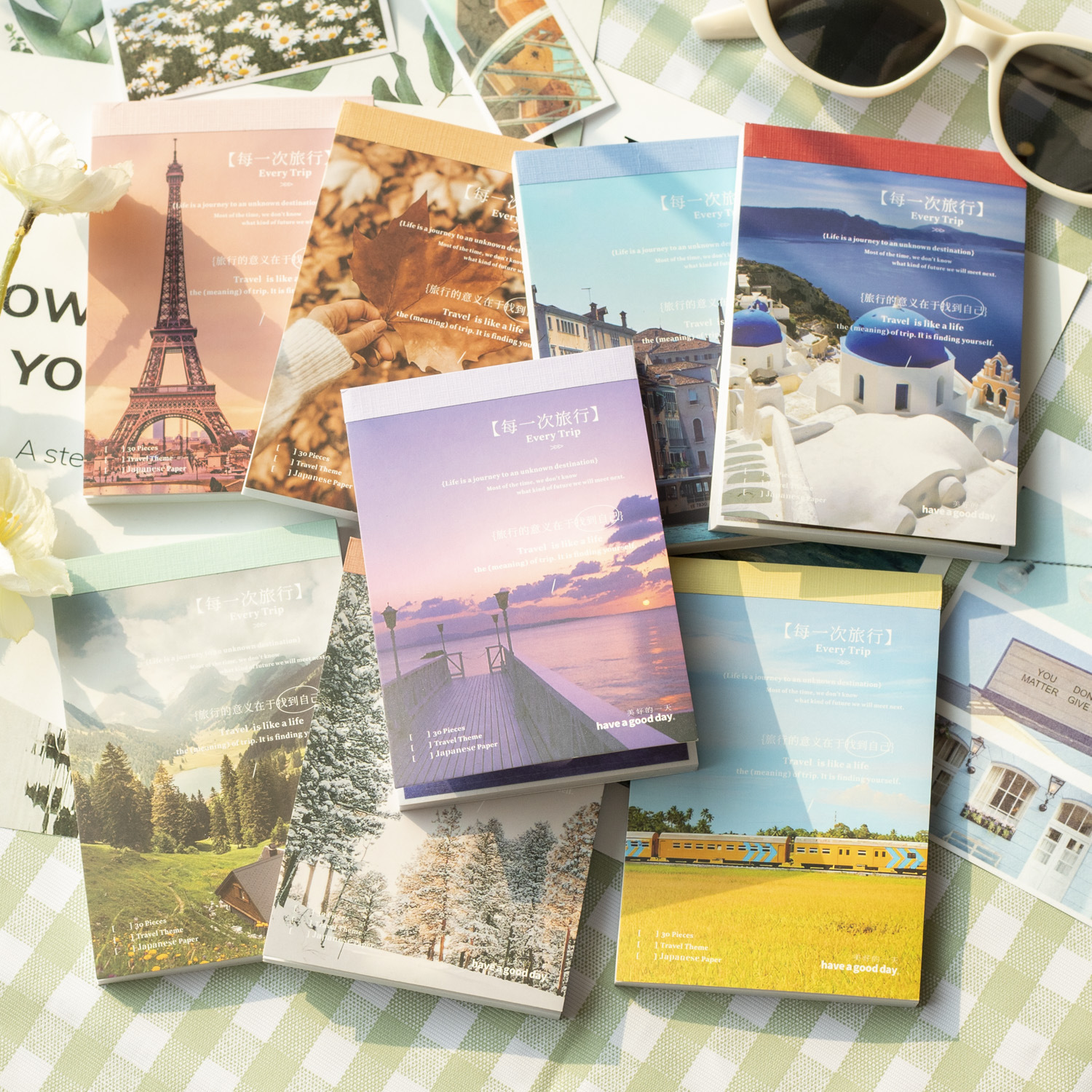 Each Trip Series Travel Theme Journal Decorative Source Material - Image 11