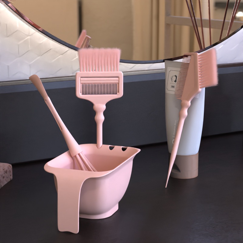Four-piece Hair Dyeing Tools