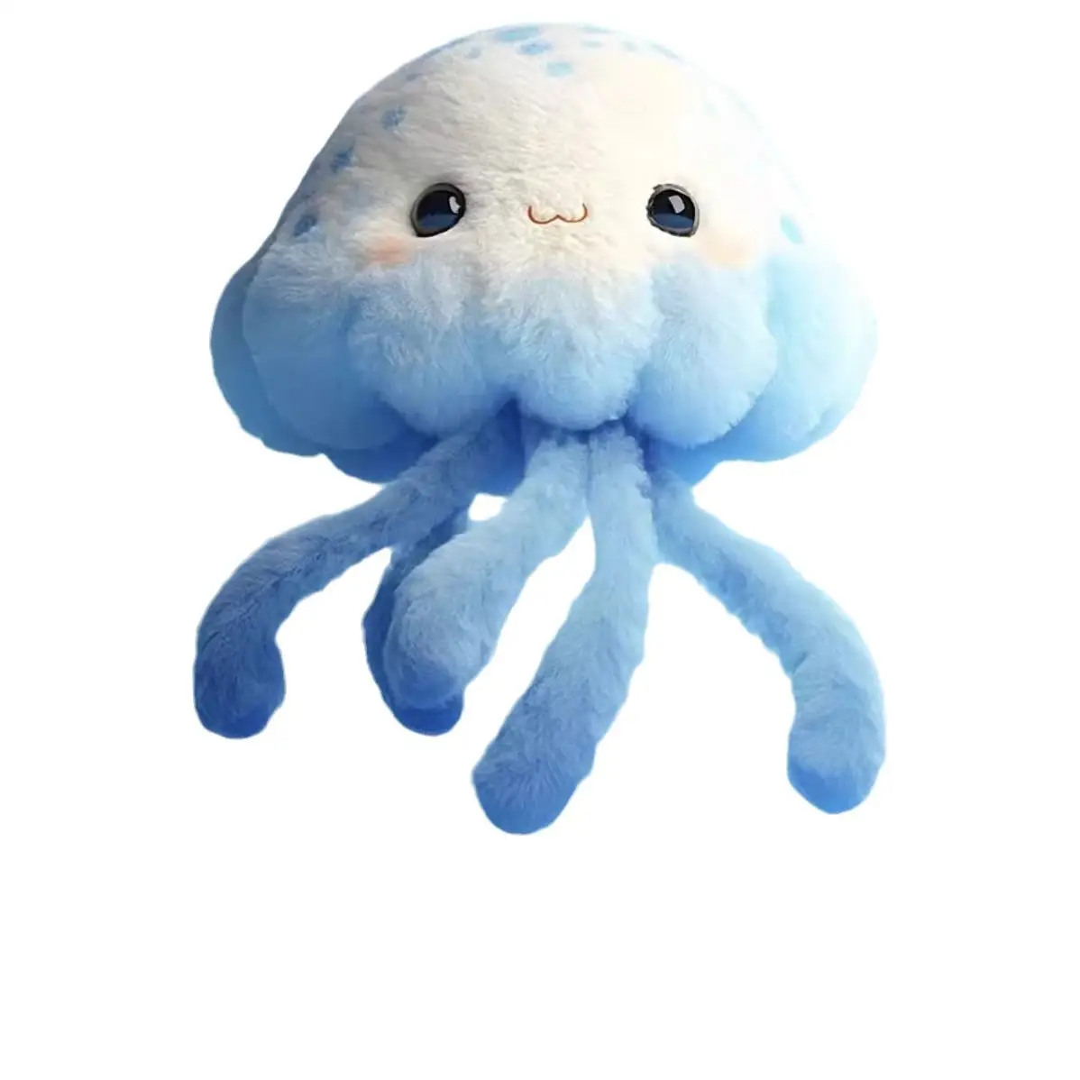 Aquarium Jellyfish Plush Pendant Toy Cartoon Key Button Ornaments