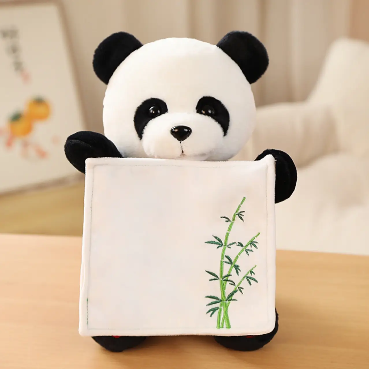 Early Educational Peekaboo Panda Electric Plush Toy