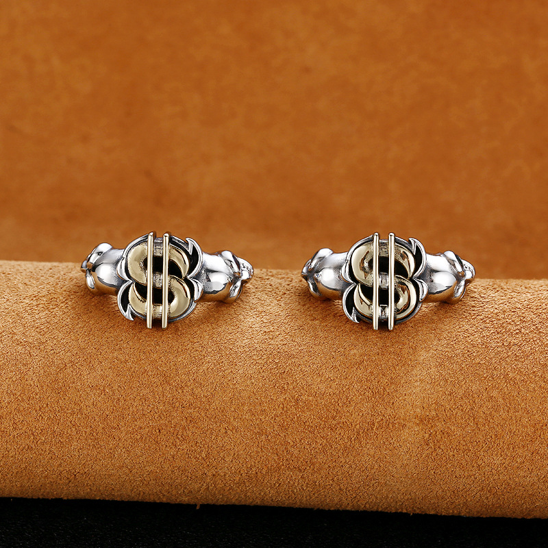 Ring Men's Skull Ring Opening