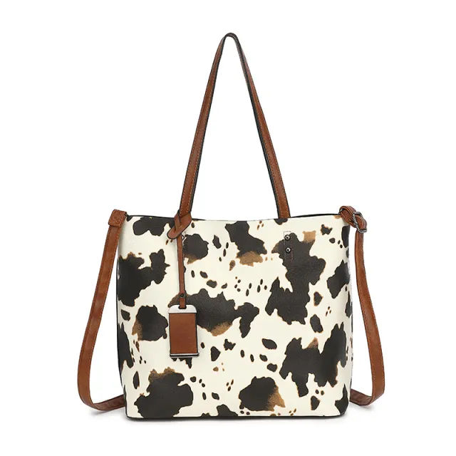 Women's Fashion Leopard Print Shoulder Bag Brown - Shop at LoveMi